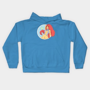 satr fire vintage Kids Hoodie